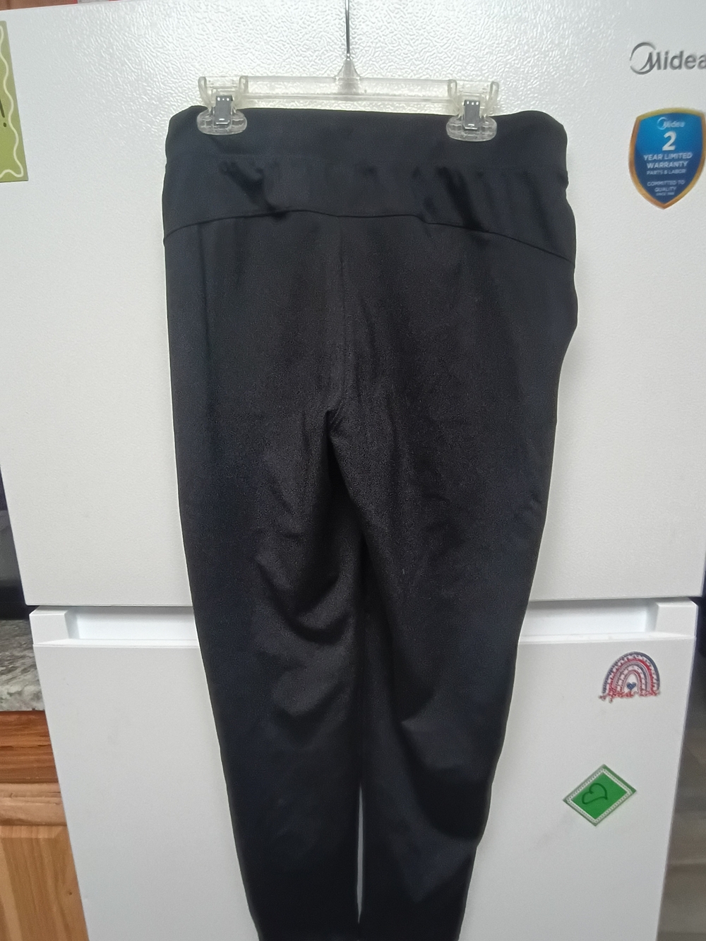 Yogalicious Black Straight-Leg Active Pants